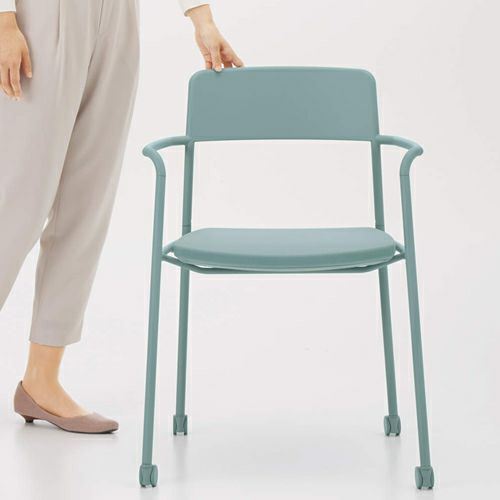 コクヨ エニー（Any） キャスタータイプ 肘付きチェアー 1SG21S