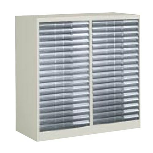 コクヨ 書類整理庫 トレーユニット A3収納 A3横型 2列浅型 18段 W1050